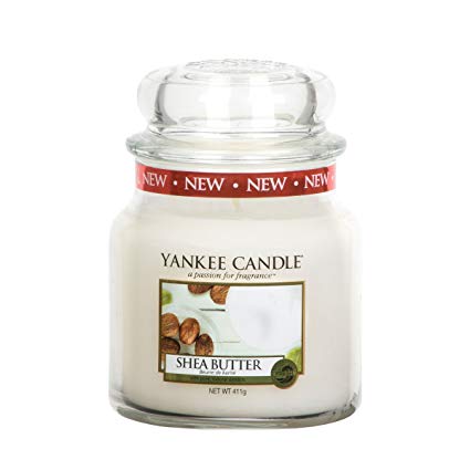 Yankee Candle Shea Butter Medium Jar Retail Box