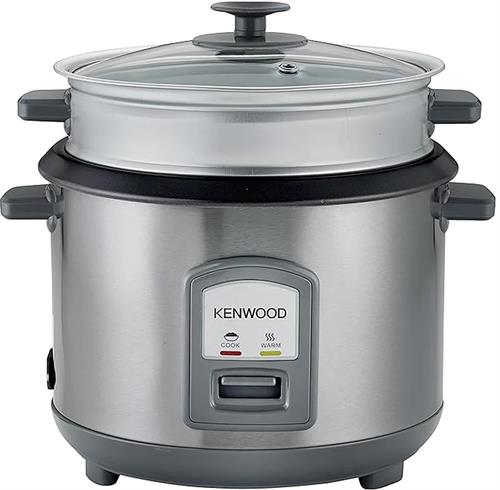 Kenwood Stainless Steel 1.8L Rice Cooker Retail